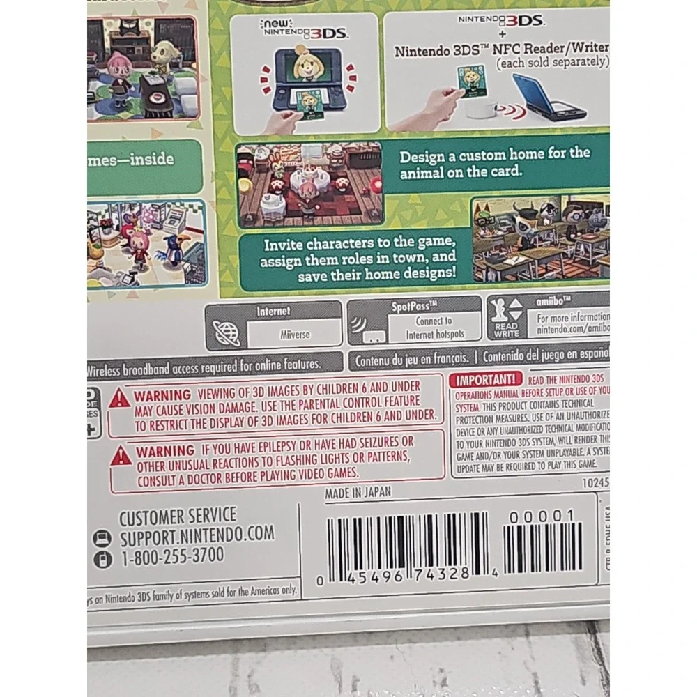 Animal Crossing: Happy Home Designer (3DS, 2015)